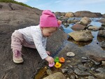 Fjøra en yndet lekeplass for barn.